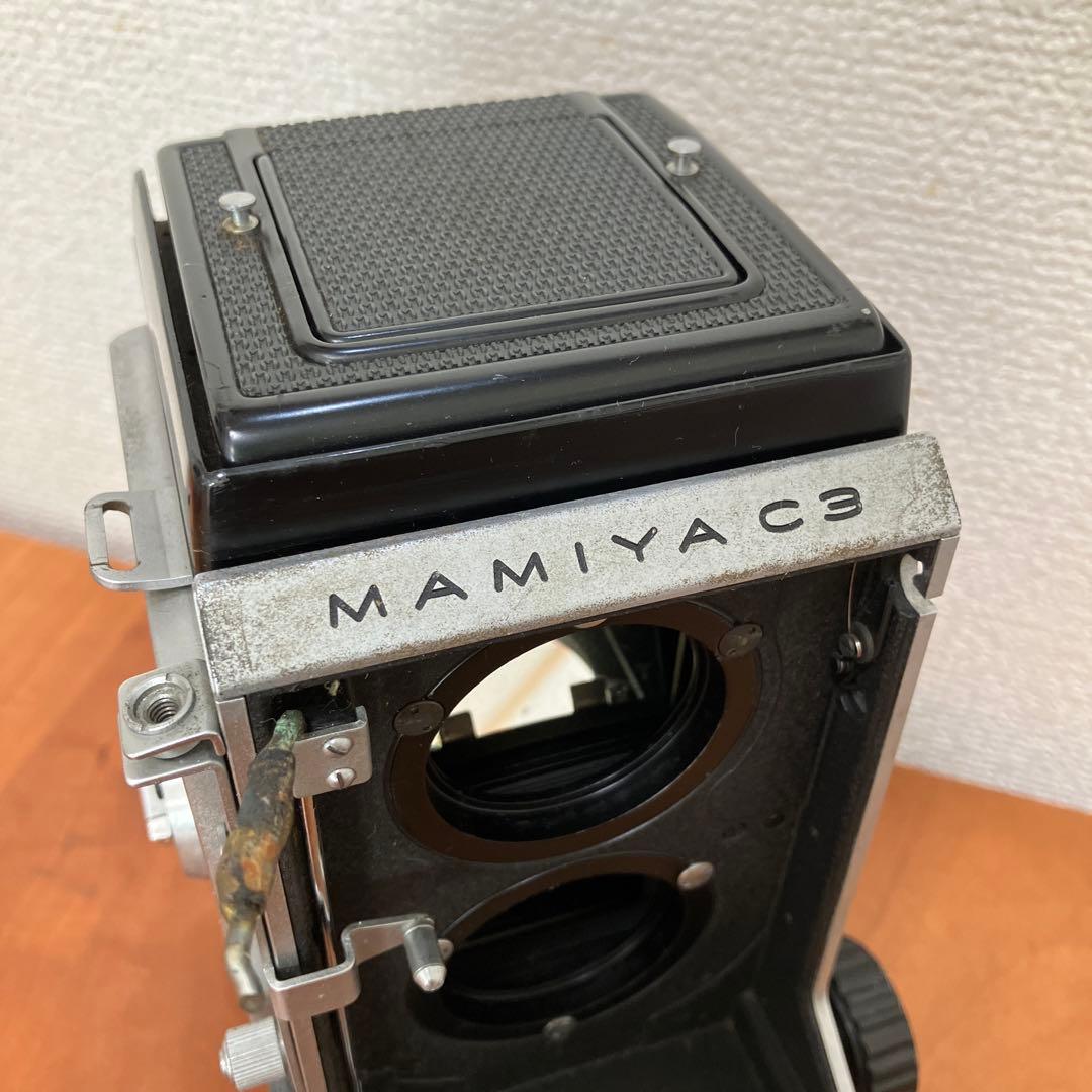 年代物 アンティーク MAMIYA マミヤ C３ 二眼レフ ジャンク