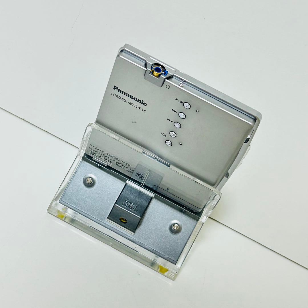 【動作未確認】Panasonic MDプレーヤー SJ-MJ99 付属品多数あり