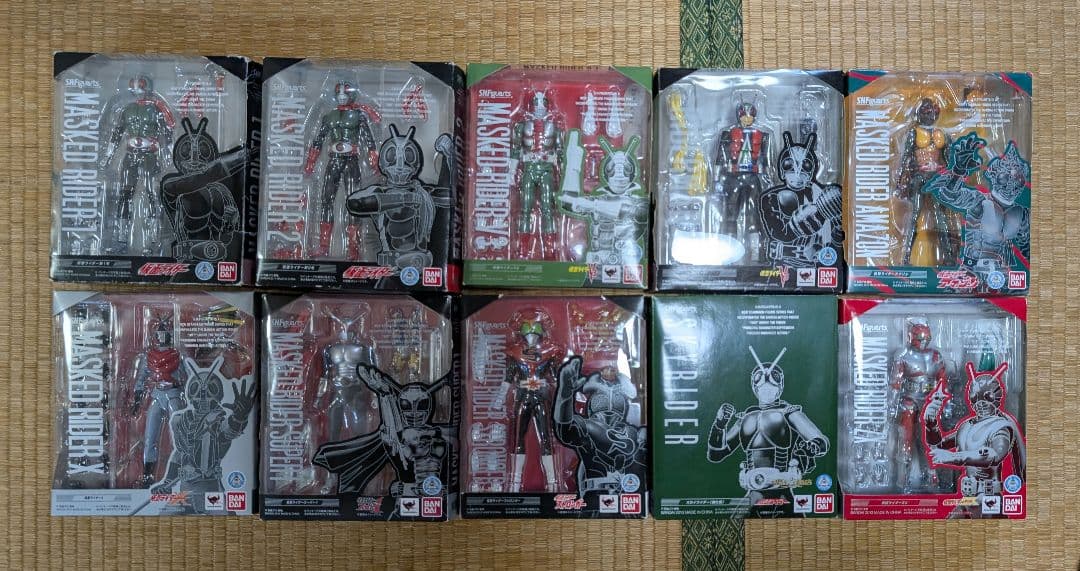 S.H.フィギュアーツ 昭和ライダー10体セット