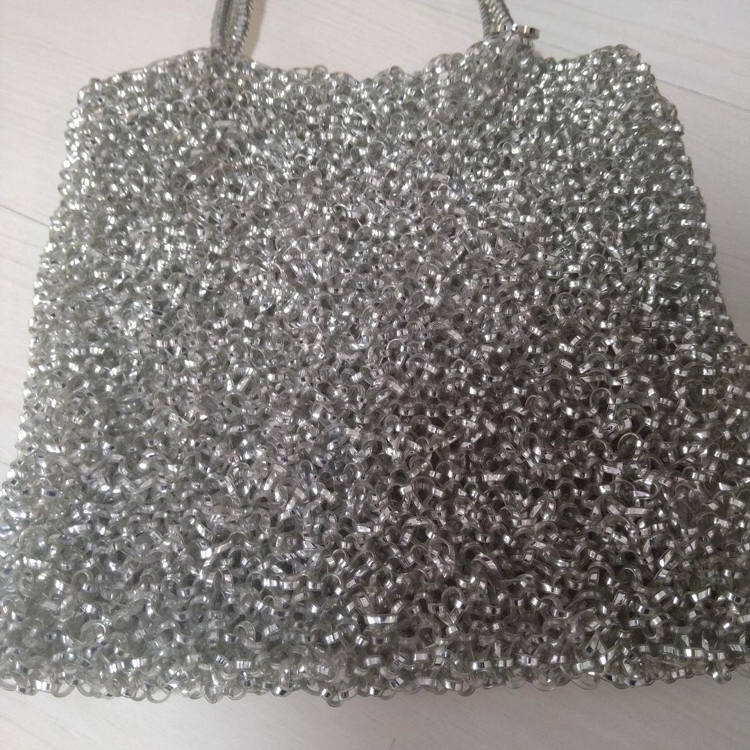 ANTEPRIMAバッグ　シルバー　美品