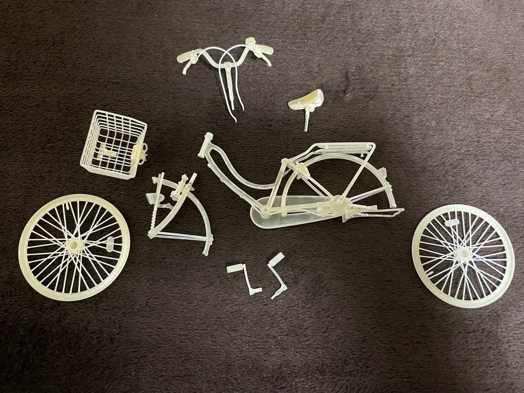 1/12スケール　MK2 BY01RUN-12S 自転車模型