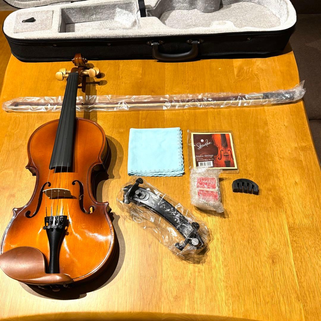 美品 バイオリン ヴァイオリン 初心者セット 4/4