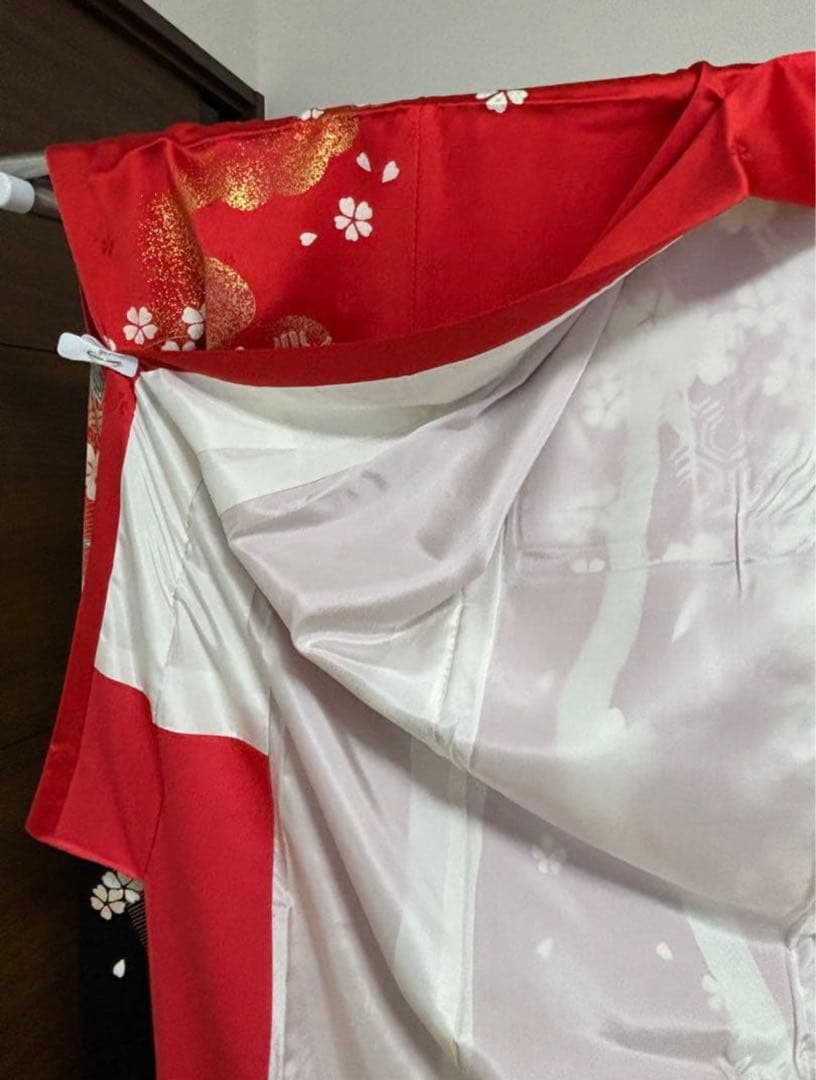 振袖（生絹）と帯の2点