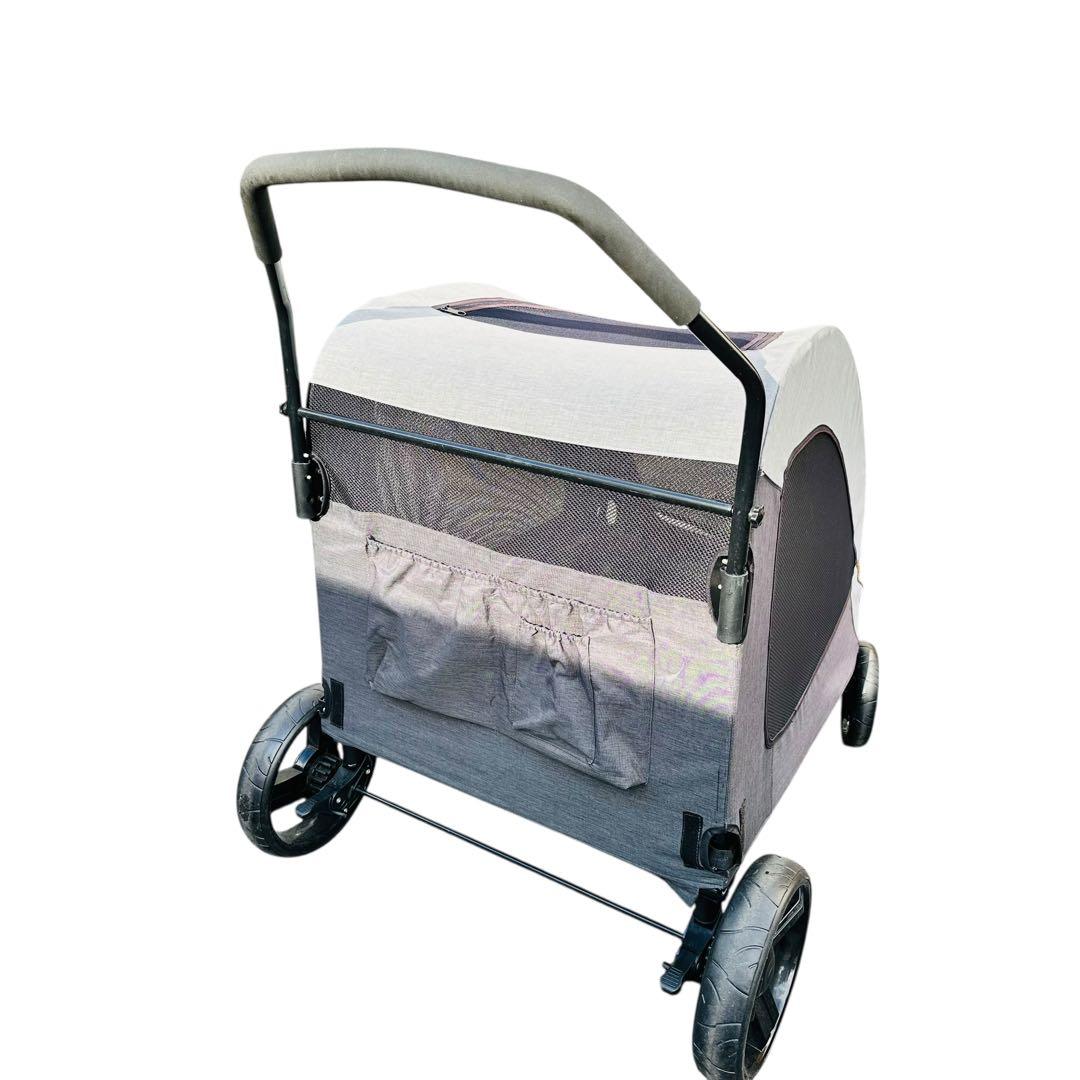 DO DO PET ペットカート　大型犬　4輪　自立　折りたたみ　コンパクト