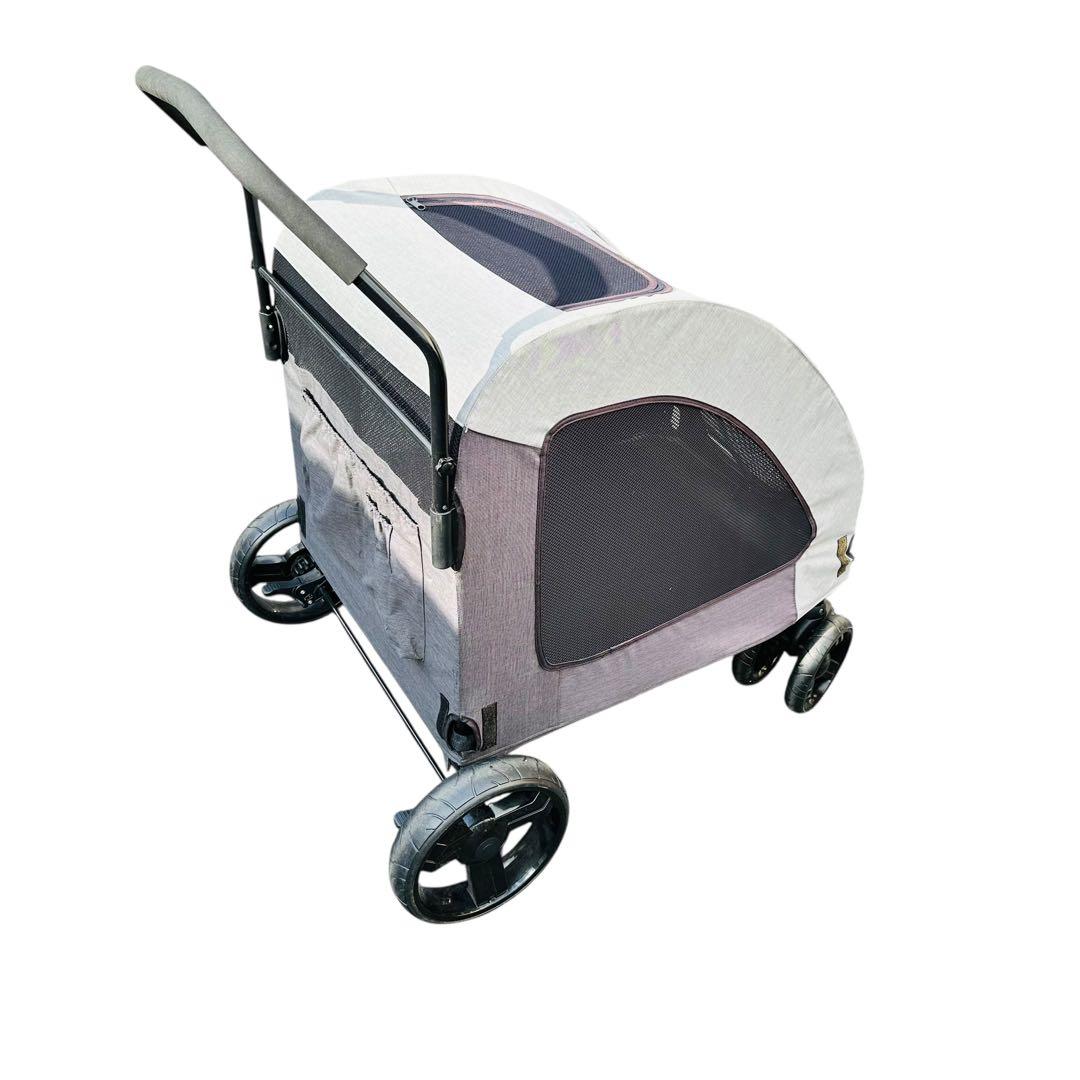 DO DO PET ペットカート　大型犬　4輪　自立　折りたたみ　コンパクト