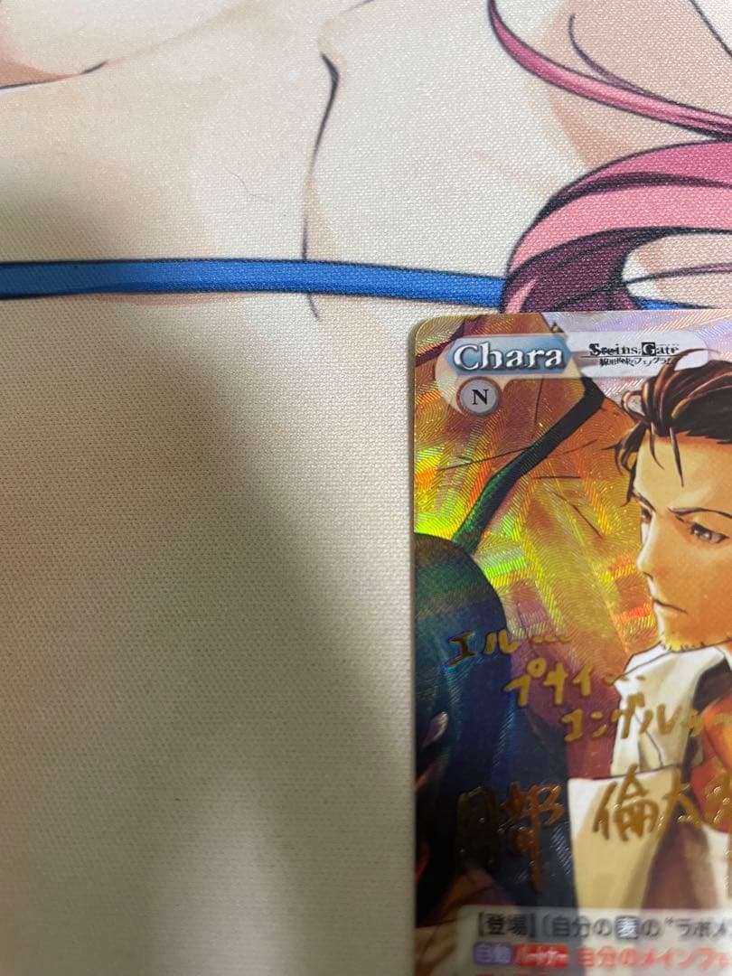 chaos シュタゲ　ラボメン 再び過去へ 岡部倫太郎　SPサイン　宮野真守