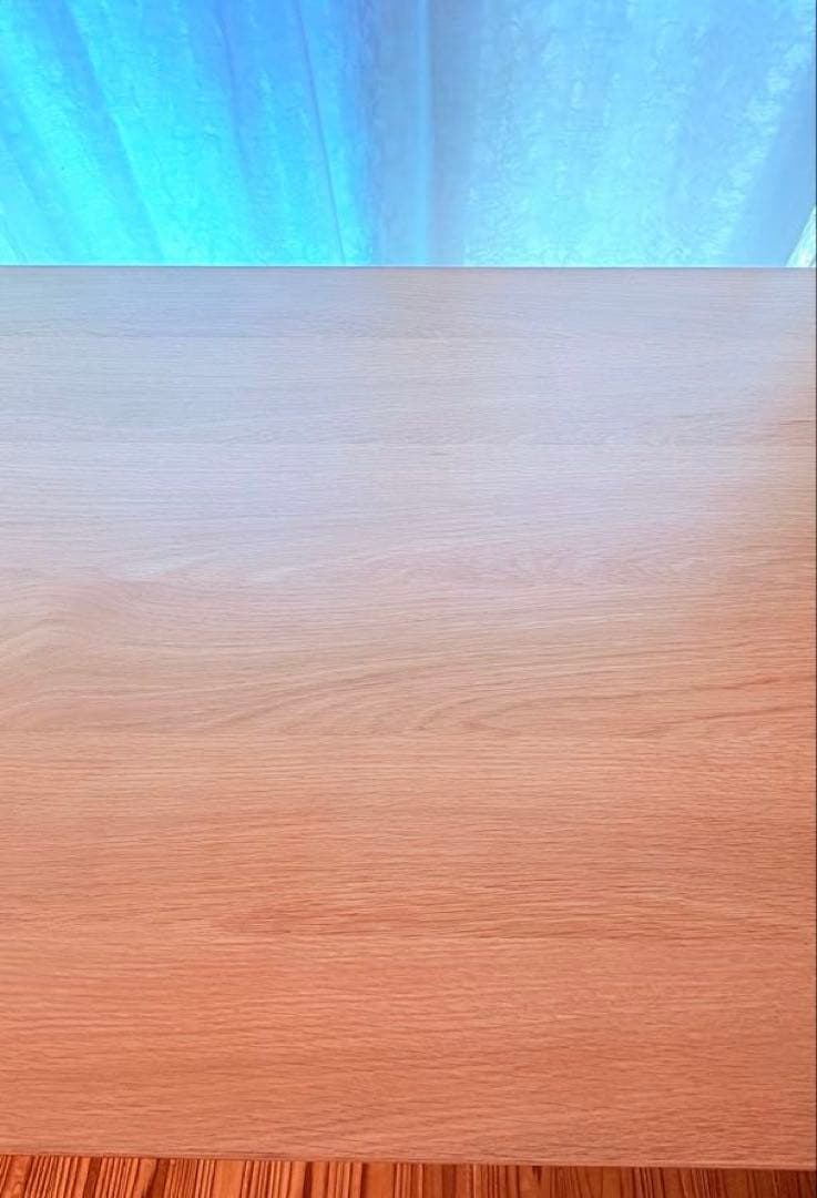 ★きなこ★【無印良品】折りたたみテーブル　120cm オーク材