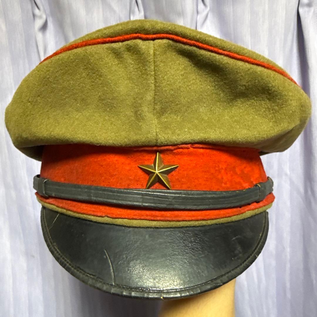 日本軍　将校准士官軍帽　実物