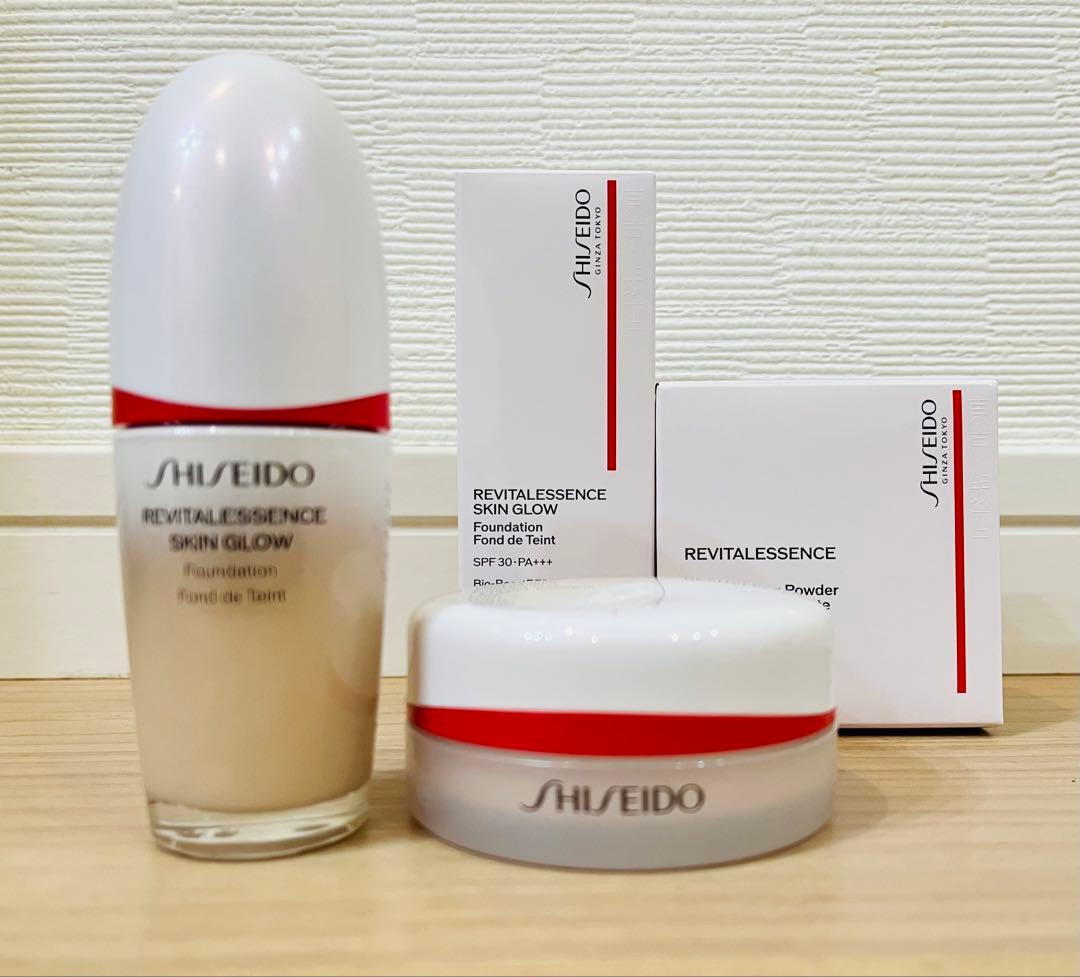 SHISEIDO エッセンス　スキングロウ　ファンデーション　パウダー