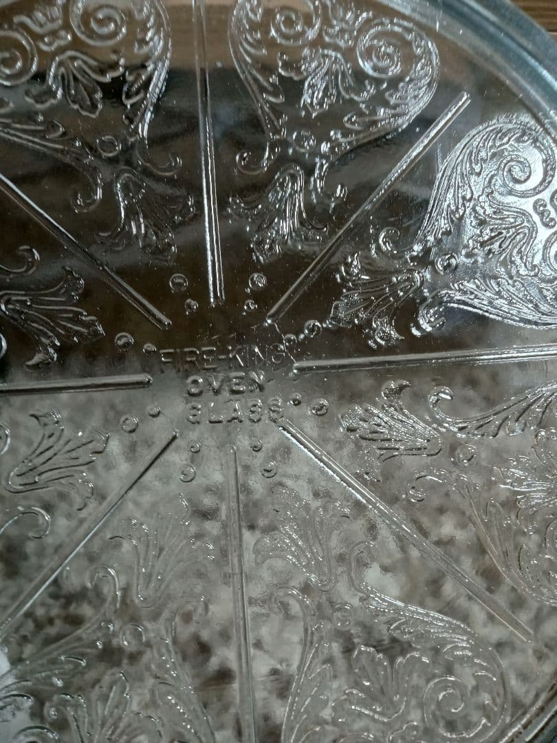 ファイヤーキング　Fire King　鍋敷き サファイアブルー　 キャセロール