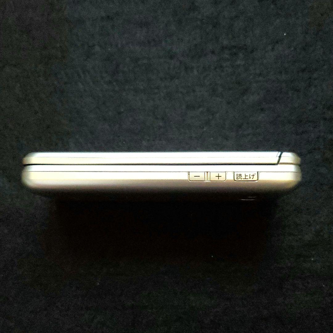 ★美品★匿名配送★｜au かんたんケータイライト KYF43 シャンパンゴールド