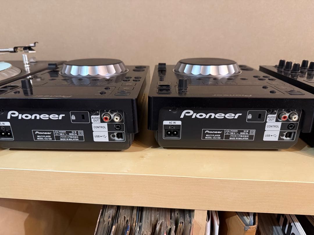 Pioneer CDJ-350(USB対応) 2台セット 付属品あり