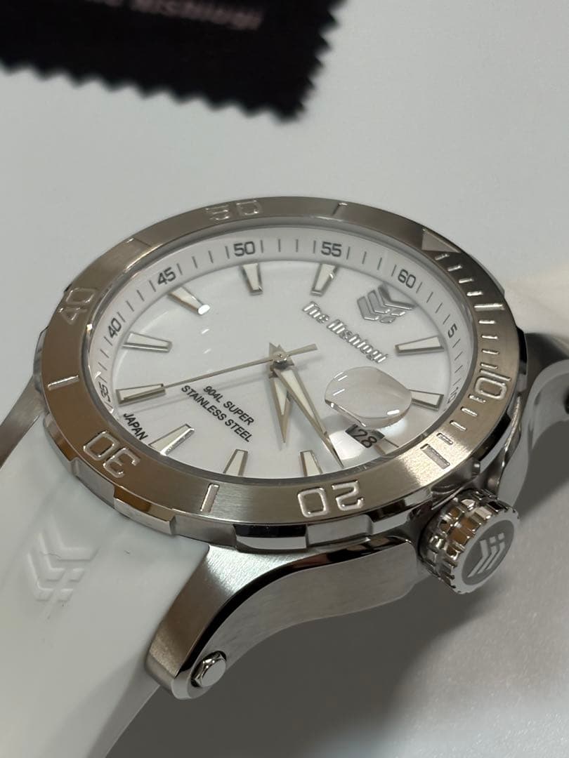 【極美品】The Nishiogi ニシオギ ステンレススチール ホワイトラバー