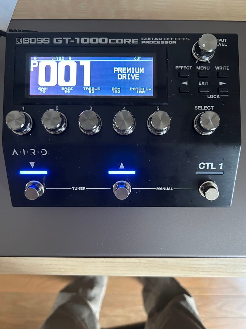 BOSS GT-1000CORE ギターエフェクトプロセッサー