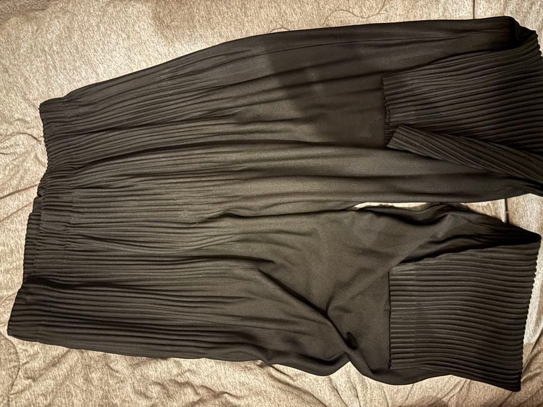 HOMME PLISSE ブラック　issey miyake