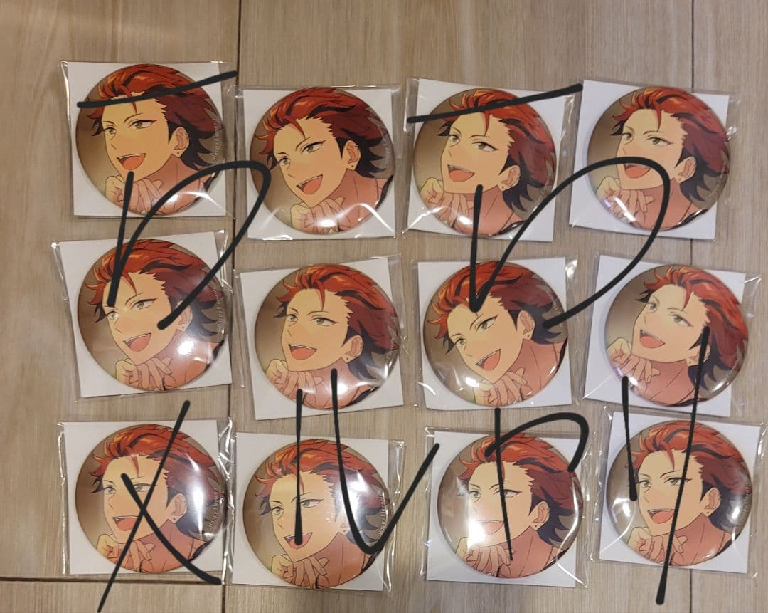 あんスタ 紅月 缶バッジ セット