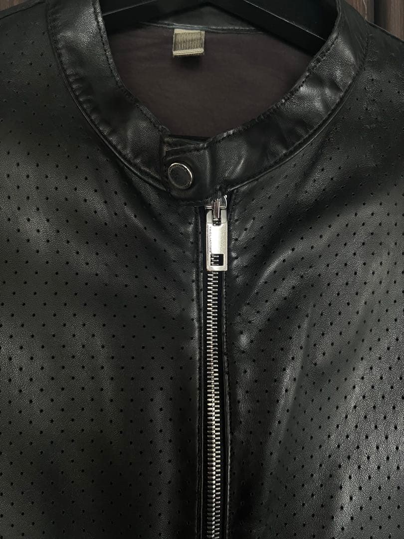 【入手困難46サイズ】TAGLIATORE シングルライダースジャケット