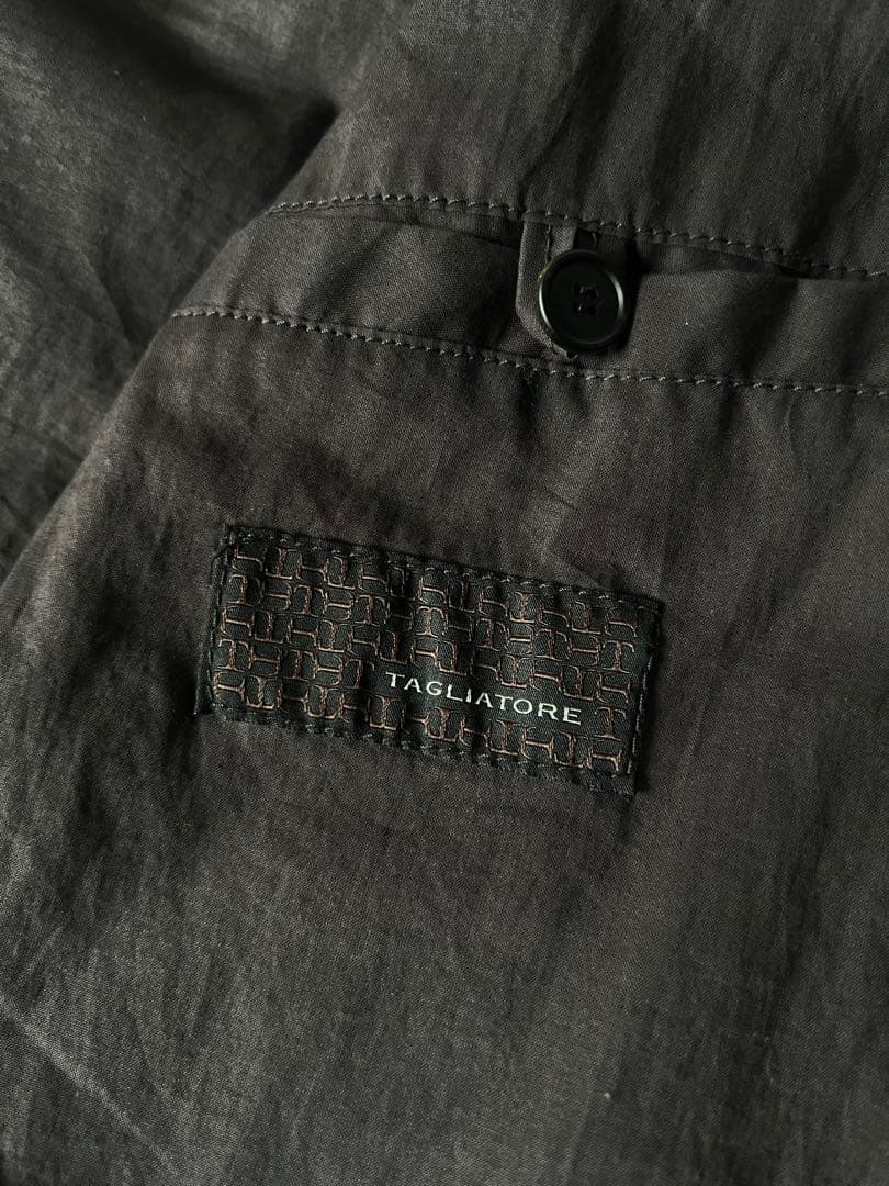 【入手困難46サイズ】TAGLIATORE シングルライダースジャケット