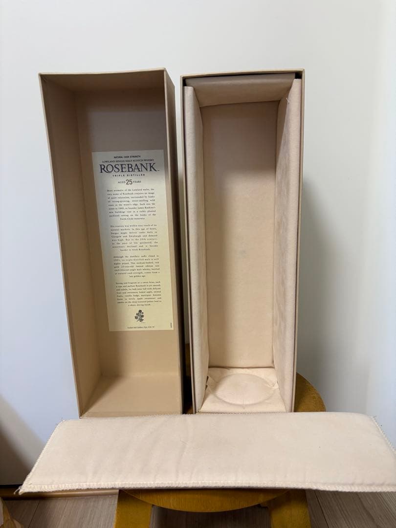 ローズバンクROSEBANK 25年 シングルモルトウイスキー