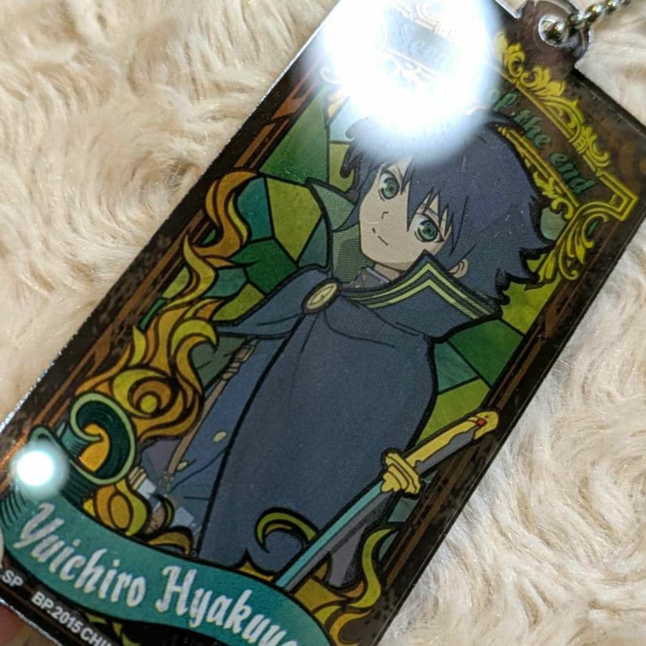 終わりのセラフ プレートキーホルダー 光の窓 グレン 優一郎 クローリー
