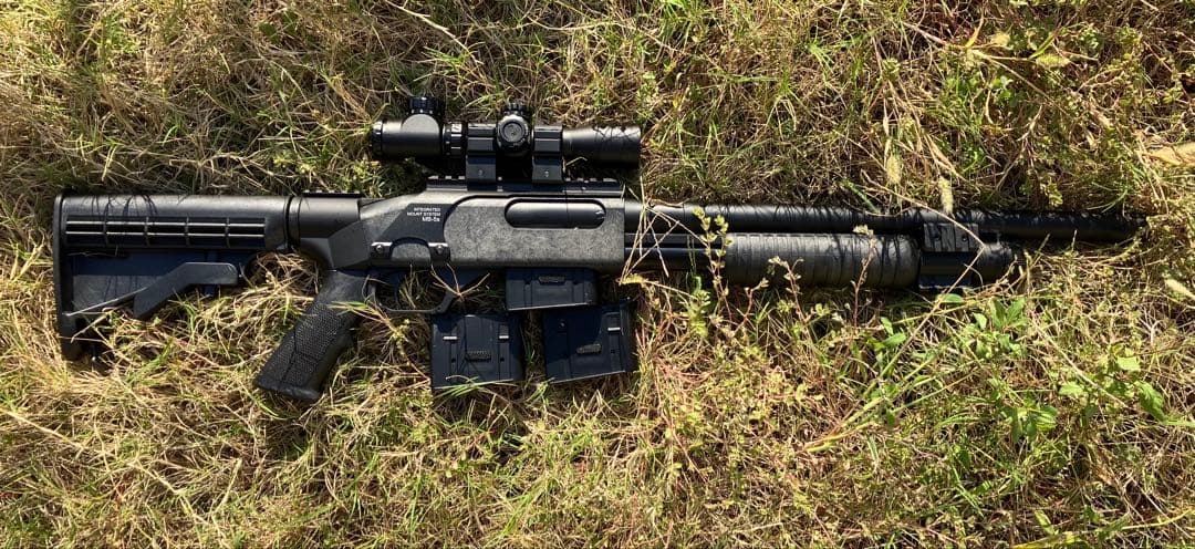 マルゼン製　エアコッキングショットガン　CA870 タクティカル2 中古