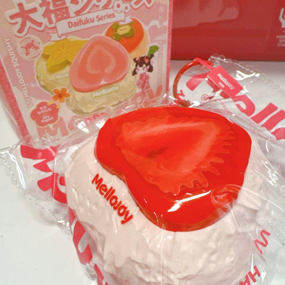 leoshoji様Mellojoy メロジョイ　スクイーズ　大福　ストロベリー