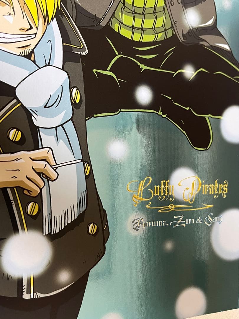 ONEPIECE初期メタルポートレート　ゾロ&サンジ