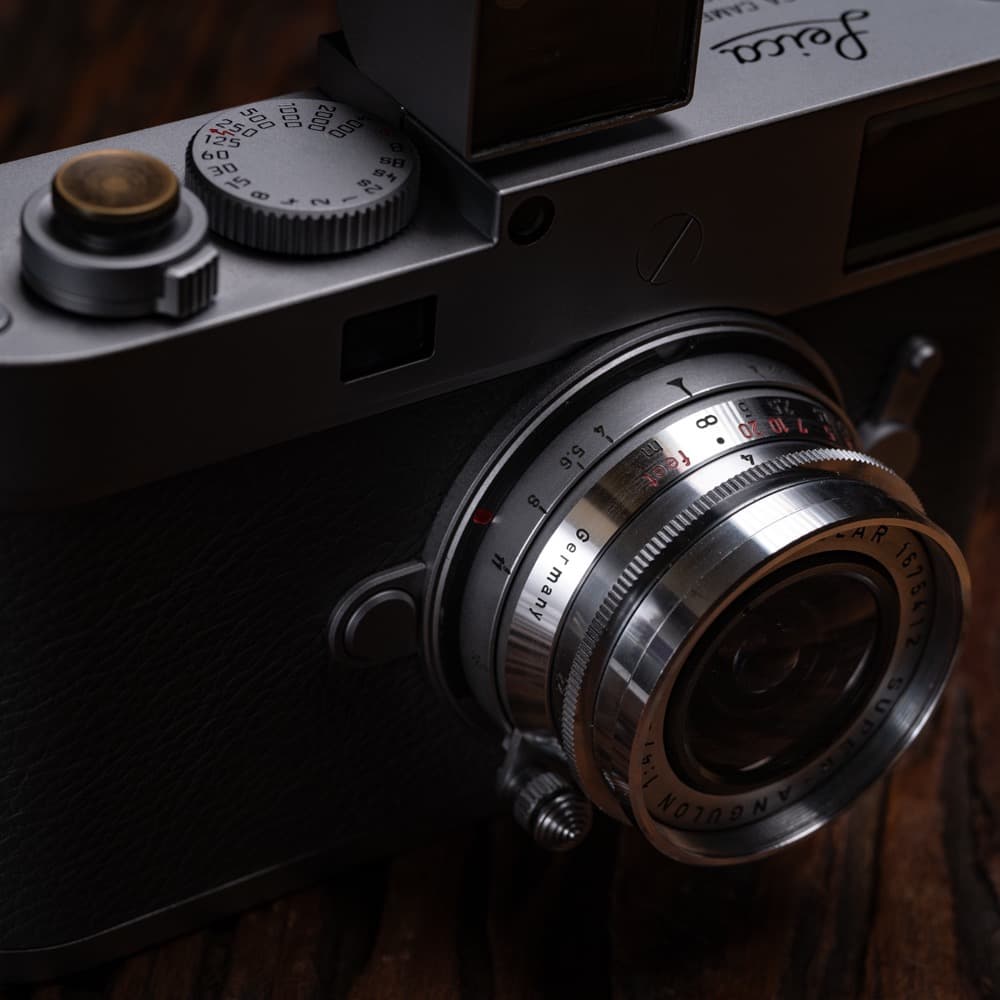 美品 Leica SUPER ANGULON 21mm F4 Lマウント 整備済