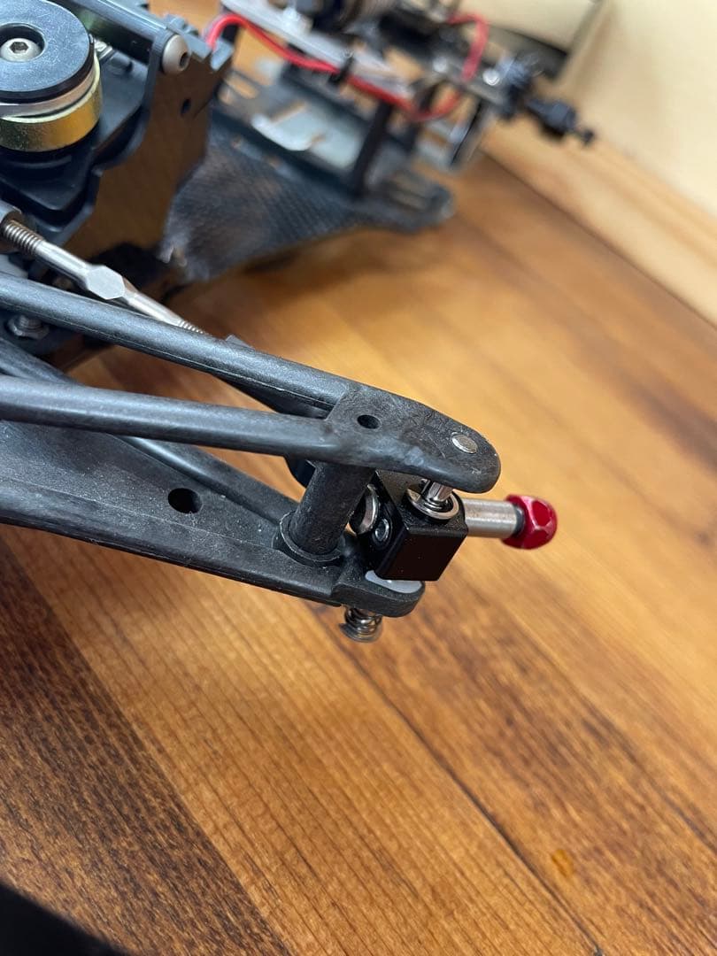 ラジコン F1 タミヤ F103 カーボンシャーシ　アルミモーターマウント