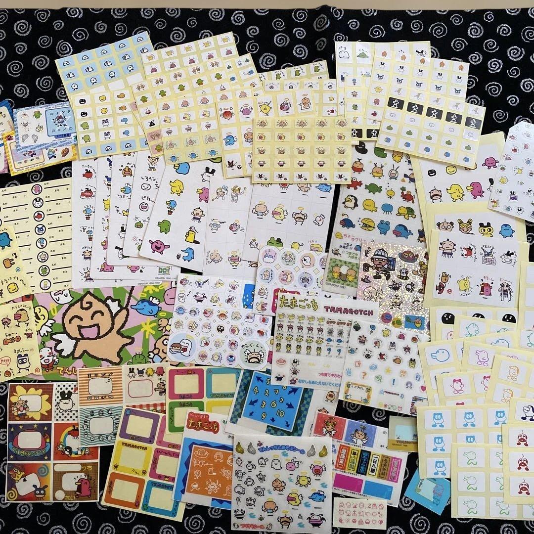 レトロ激レア品‼︎未使用品‼︎当時物たまごっち/てんしっち/シール帳用ステッカー帳用