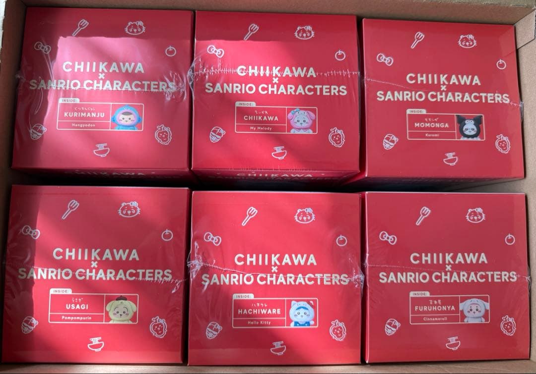 ちいかわサンリオ キラメッコ　新品未使用 kiramekko コンプリートセット