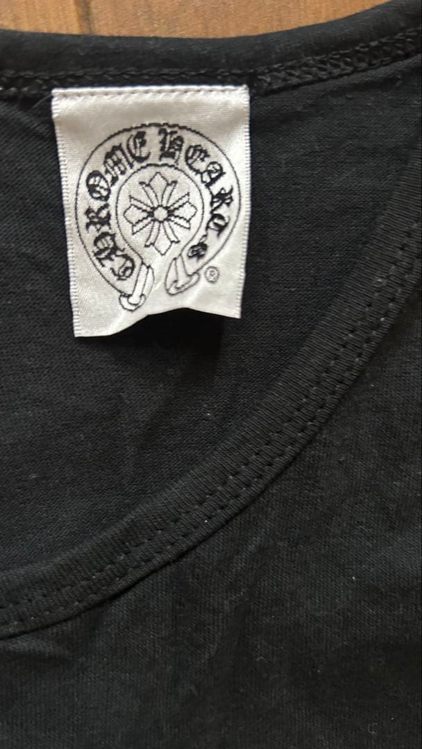 CHROME HEARTS タンクトップ ブラック 【即日発送】