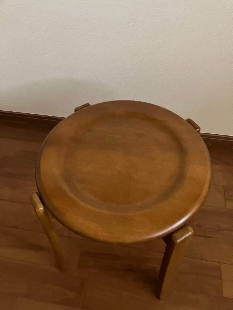 人気　浜本工芸　木製スツール