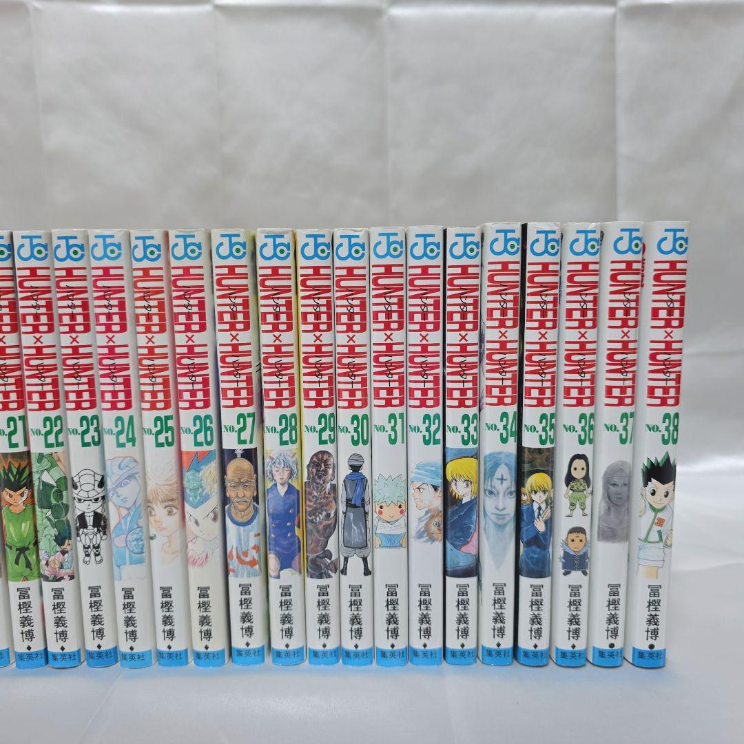 HUNTER × HUNTER 既刊全巻1-38巻セット/H01
