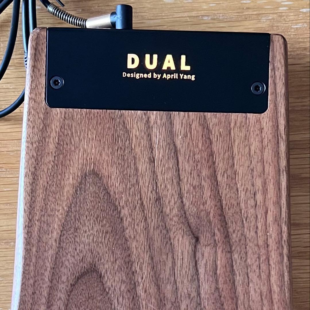 APRIL YANG DUAL カリンバ 17音 (ウォールナット)スピーカー付