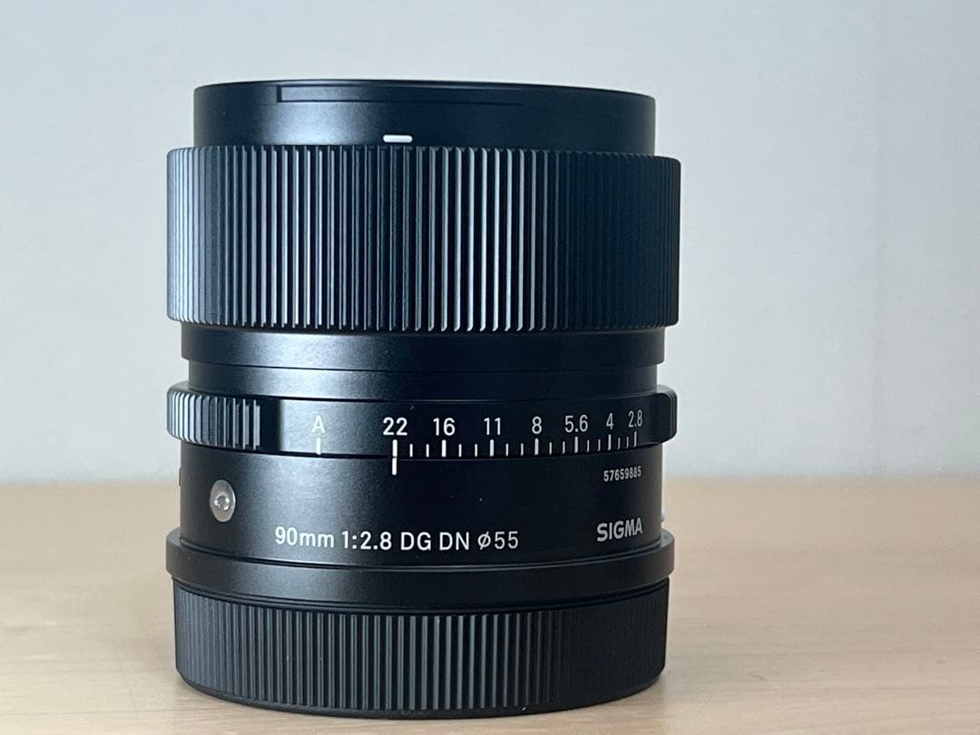 SIGMA 90mm F2.8 DG DN Contemporary Lマウント