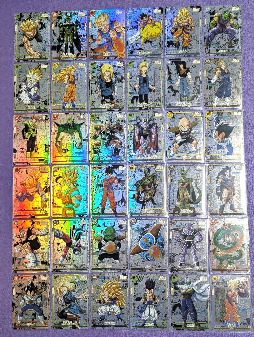 ドラゴンボール　コミパラ　全スリーブ入り３６枚セット　バラ売り不可