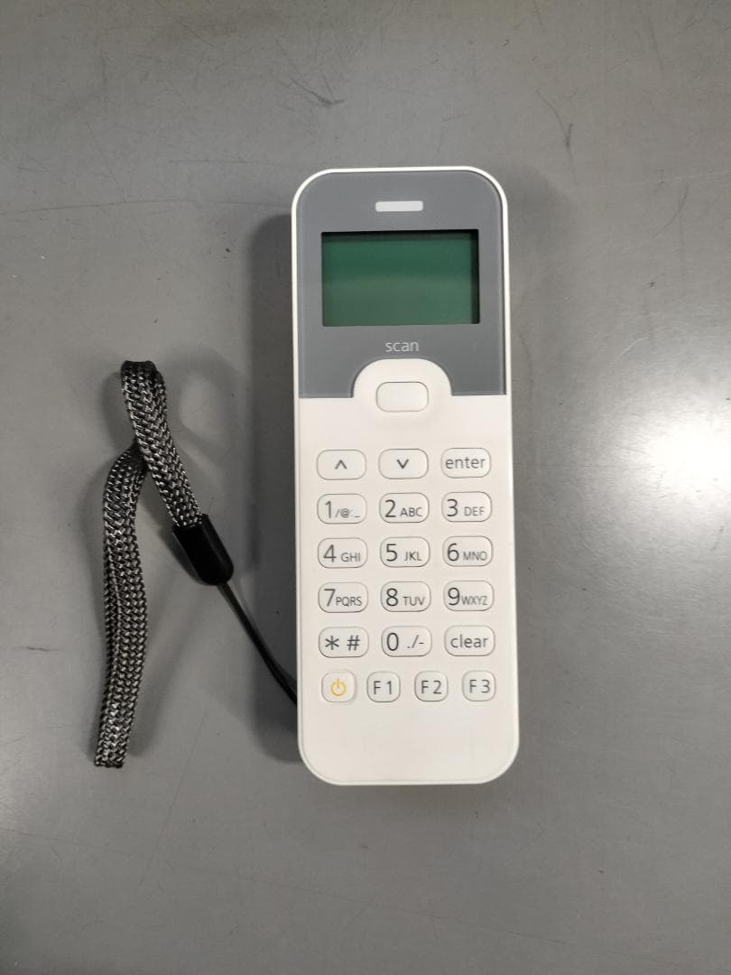 美品ウェルコム バーコードリーダー テンキー付データコレクタ BW-220-CB