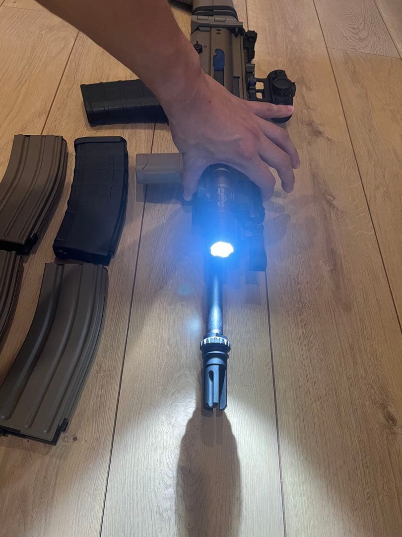 次世代電動ガン scar（スカー）L ベクターオプティクスサイト　リポセット