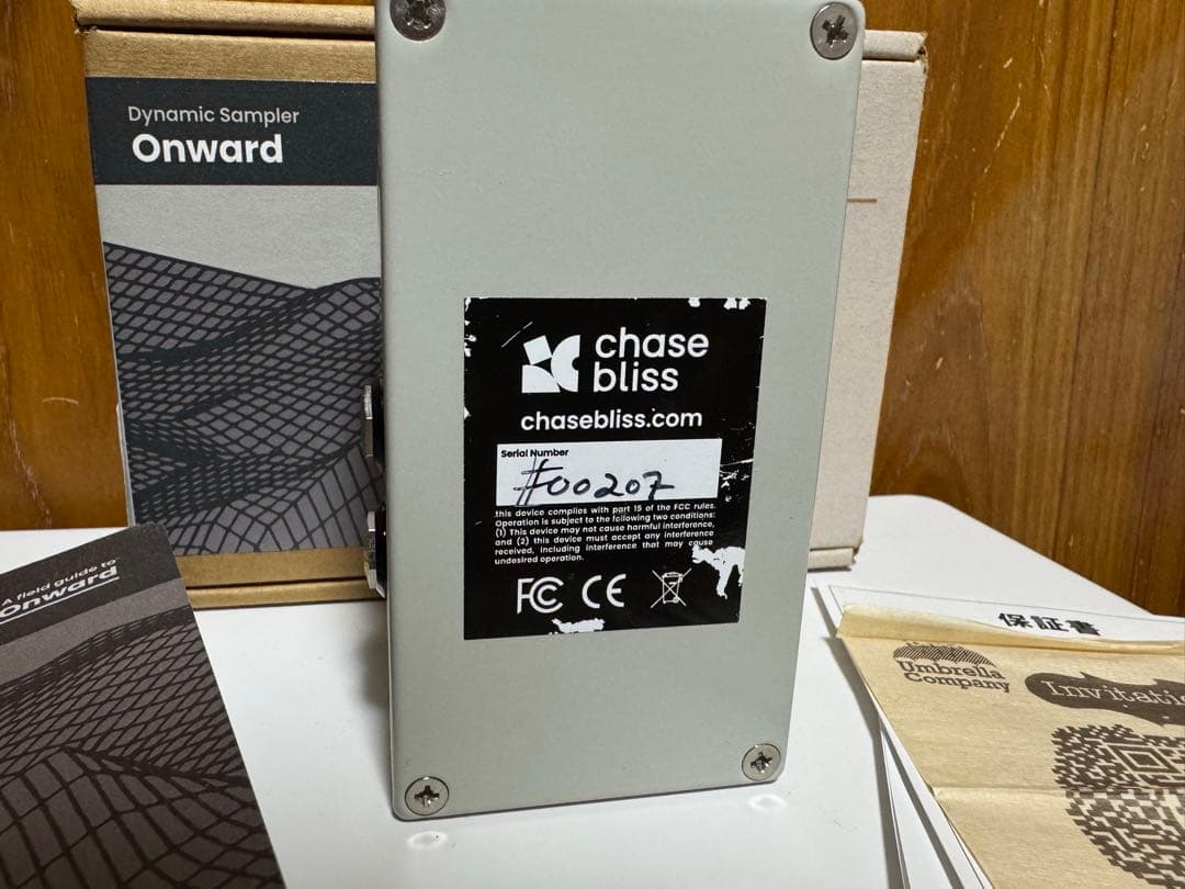 Chase Bliss Onward ダイナミックサンプラー