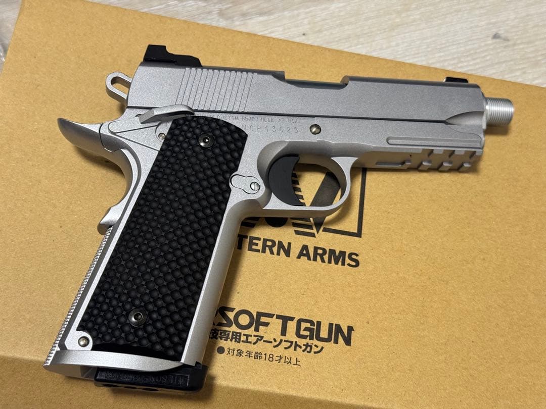 WESTERN ARMS ナイトホークカスタム プロフェッショナル サイレンサ付