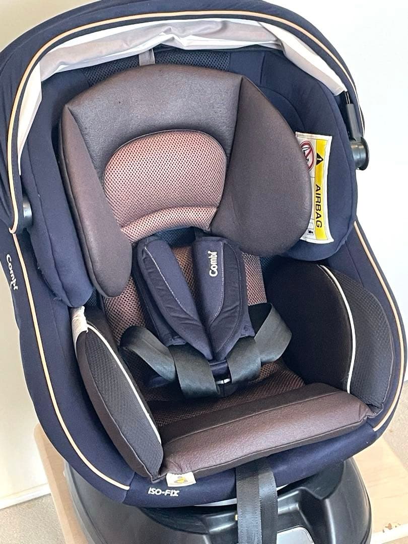 美品★コンビ★クルムーヴスマートisofix★エッグショックJG-600