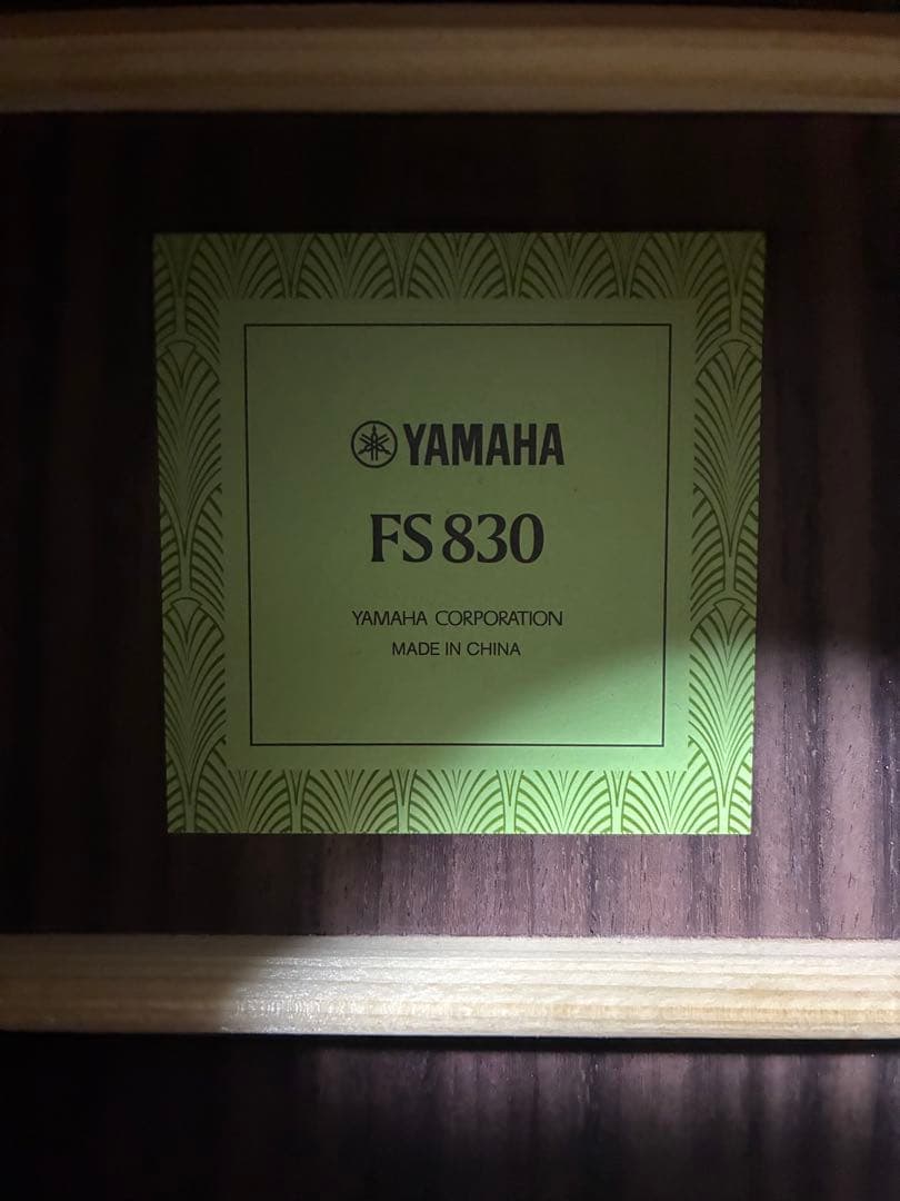 ギター YAMAHA FS830