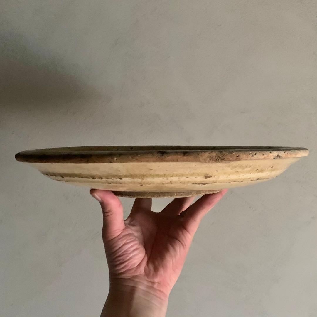 味の佳い 瀬戸 石皿 古美術 古道具 アンティーク