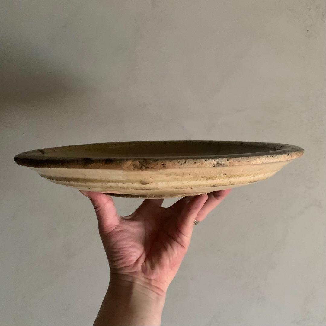 味の佳い 瀬戸 石皿 古美術 古道具 アンティーク