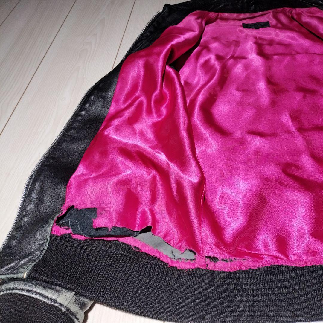 666トリプルシックス　レザージャケット　ライダースシングル