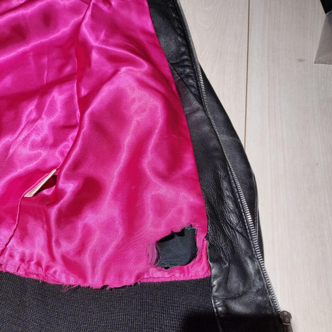 666トリプルシックス　レザージャケット　ライダースシングル