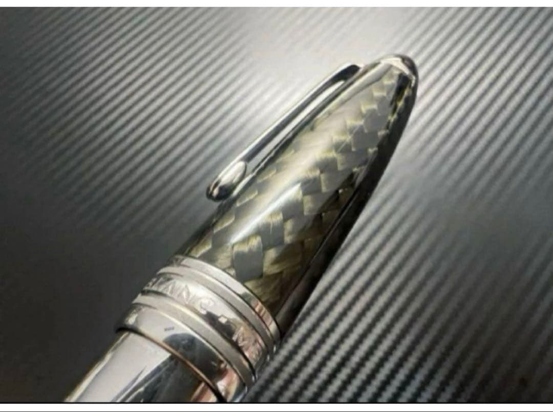 未使用品 モンブラン ソリテール ル・グラン 146 M 中字カーボン 万年筆