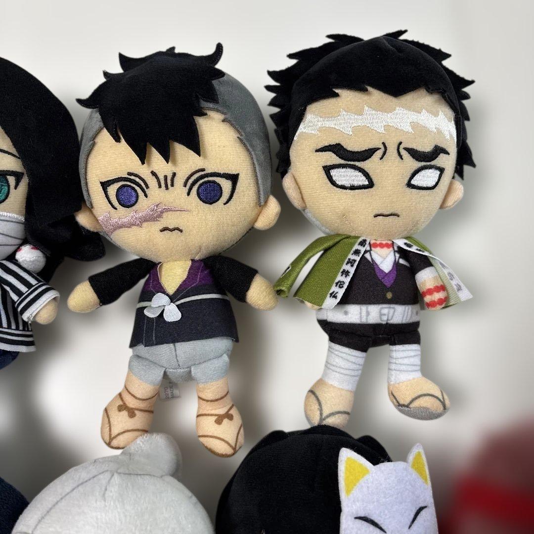 鬼滅の刃 Chibiぬいぐるみ 9体まとめ売り