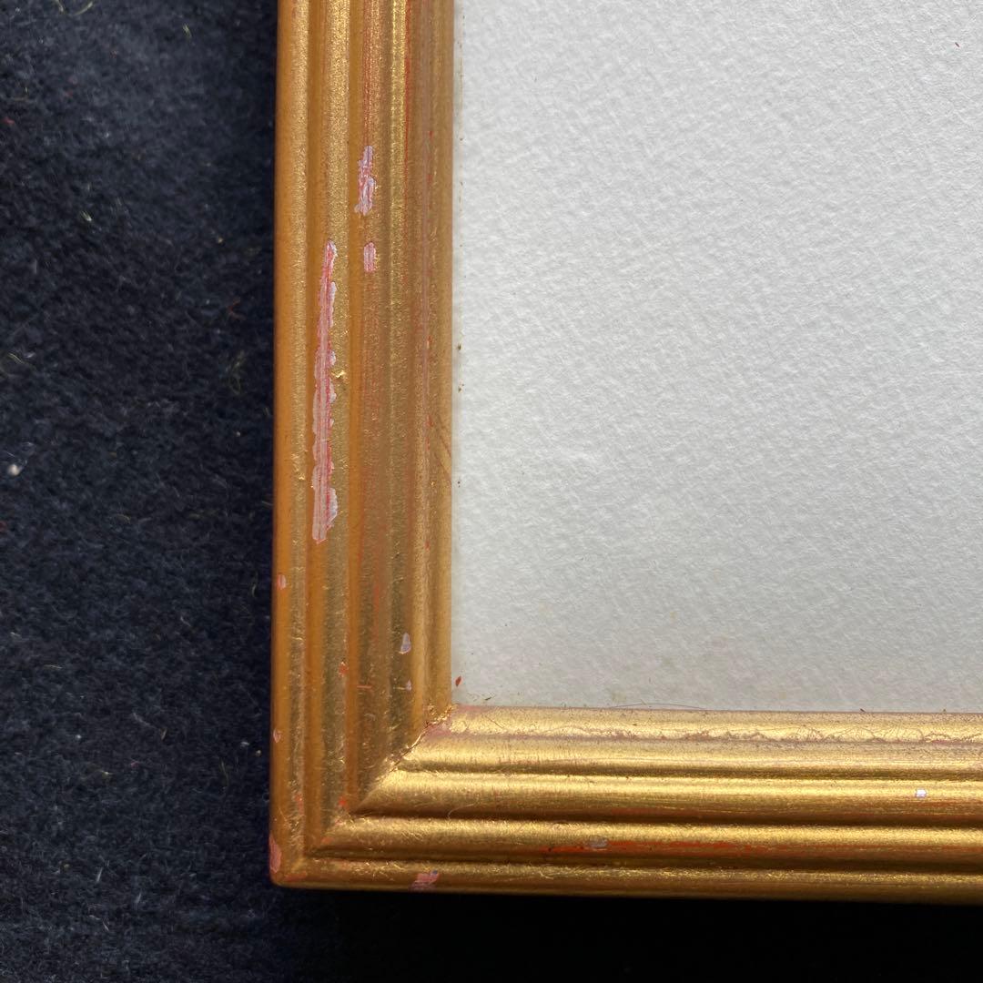 ミロの庭の貴族の変奏の驚異　リトグラフ　1975 額68×53リト49×34cm